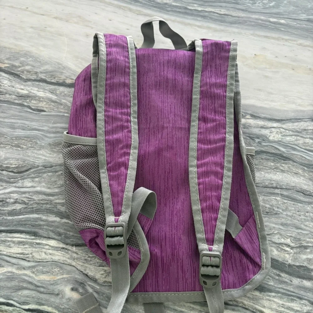 G4Free Unisex Purple Lightweight Packable Outdoor Hiking Daypack Backpack 10L